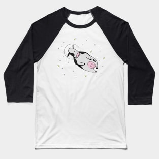 Cute Space Cow Baseball T-Shirt